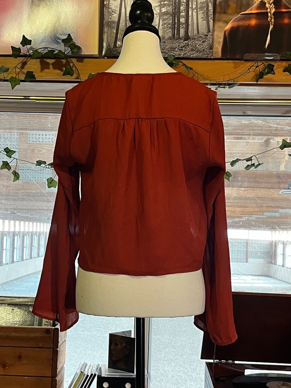 🍅Rust Blouse🍅 - Picture 2 of 2